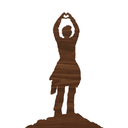 Individual Walnut Silhouette - Havyn