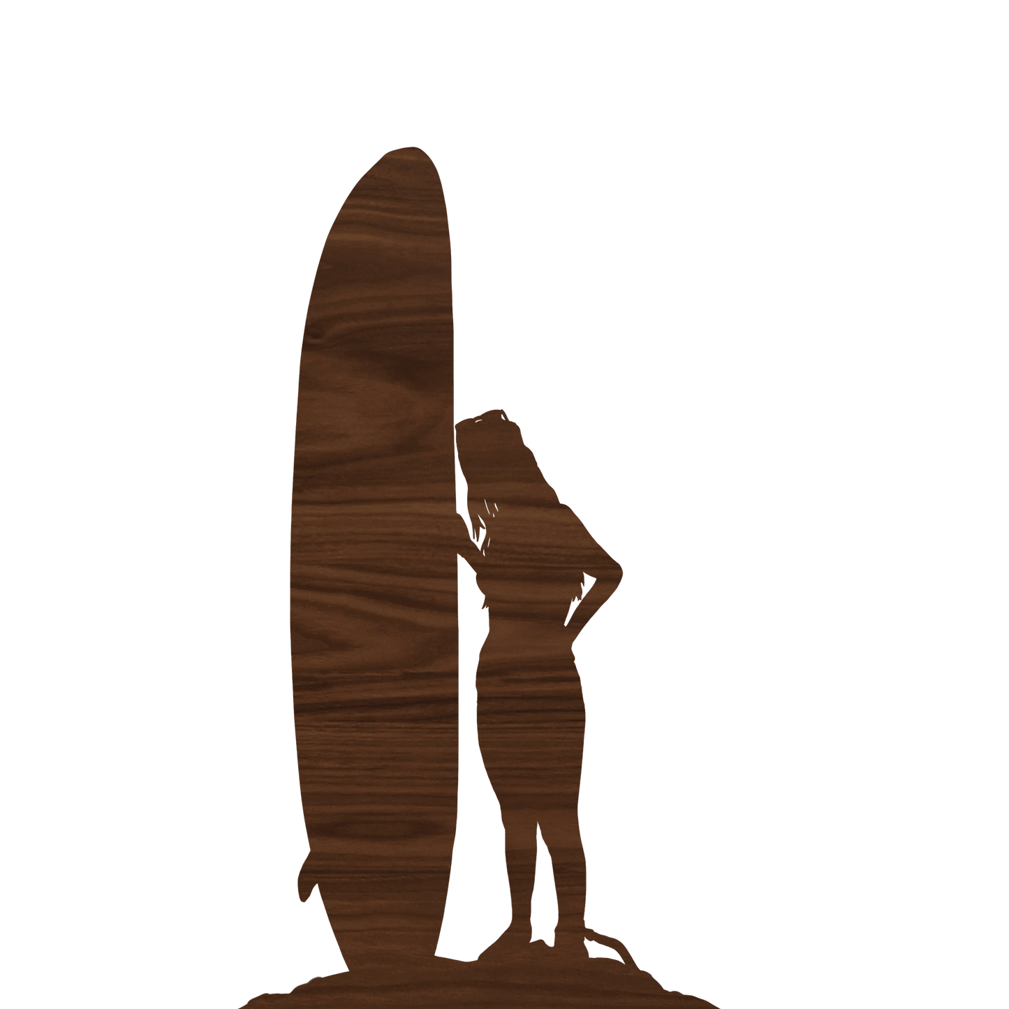 Individual Walnut Silhouette - Havyn