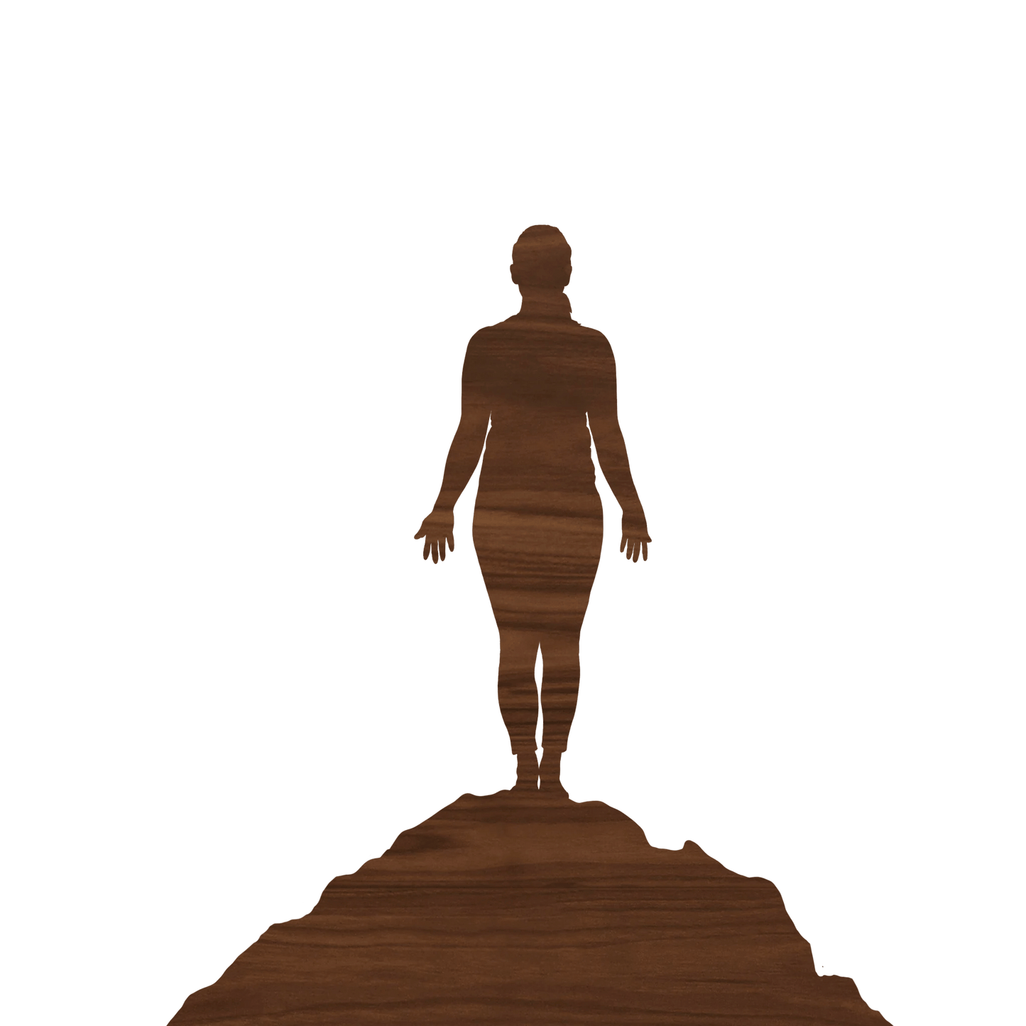 Individual Walnut Silhouette - Havyn