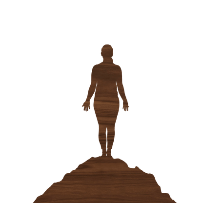 Individual Walnut Silhouette - Havyn