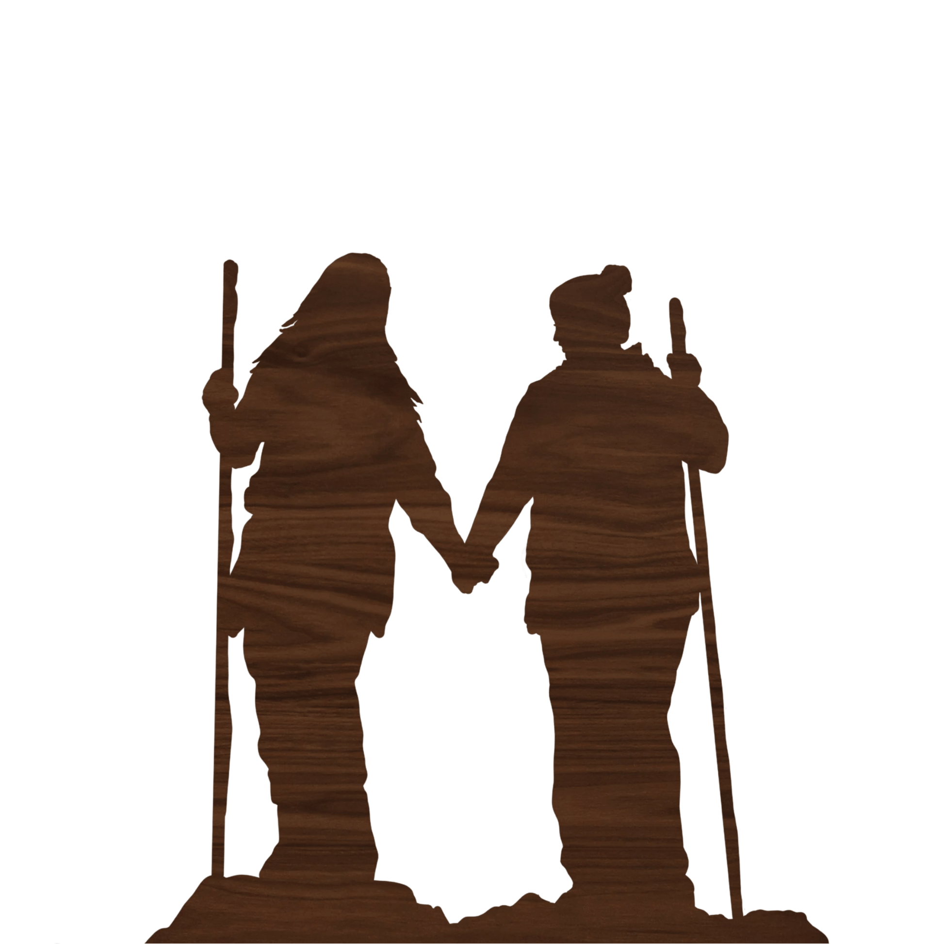 Individual Walnut Silhouette - Havyn