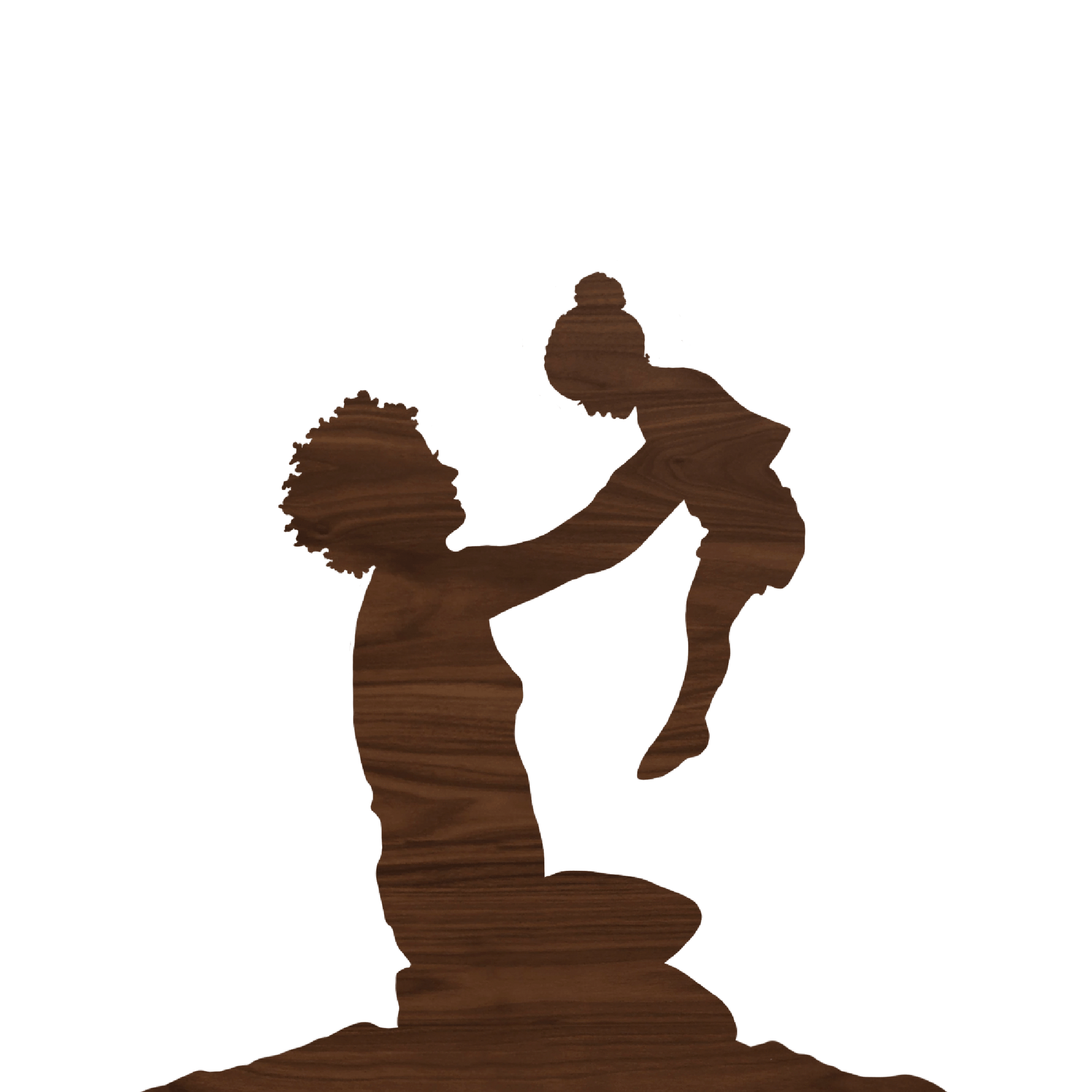 Individual Walnut Silhouette - Havyn