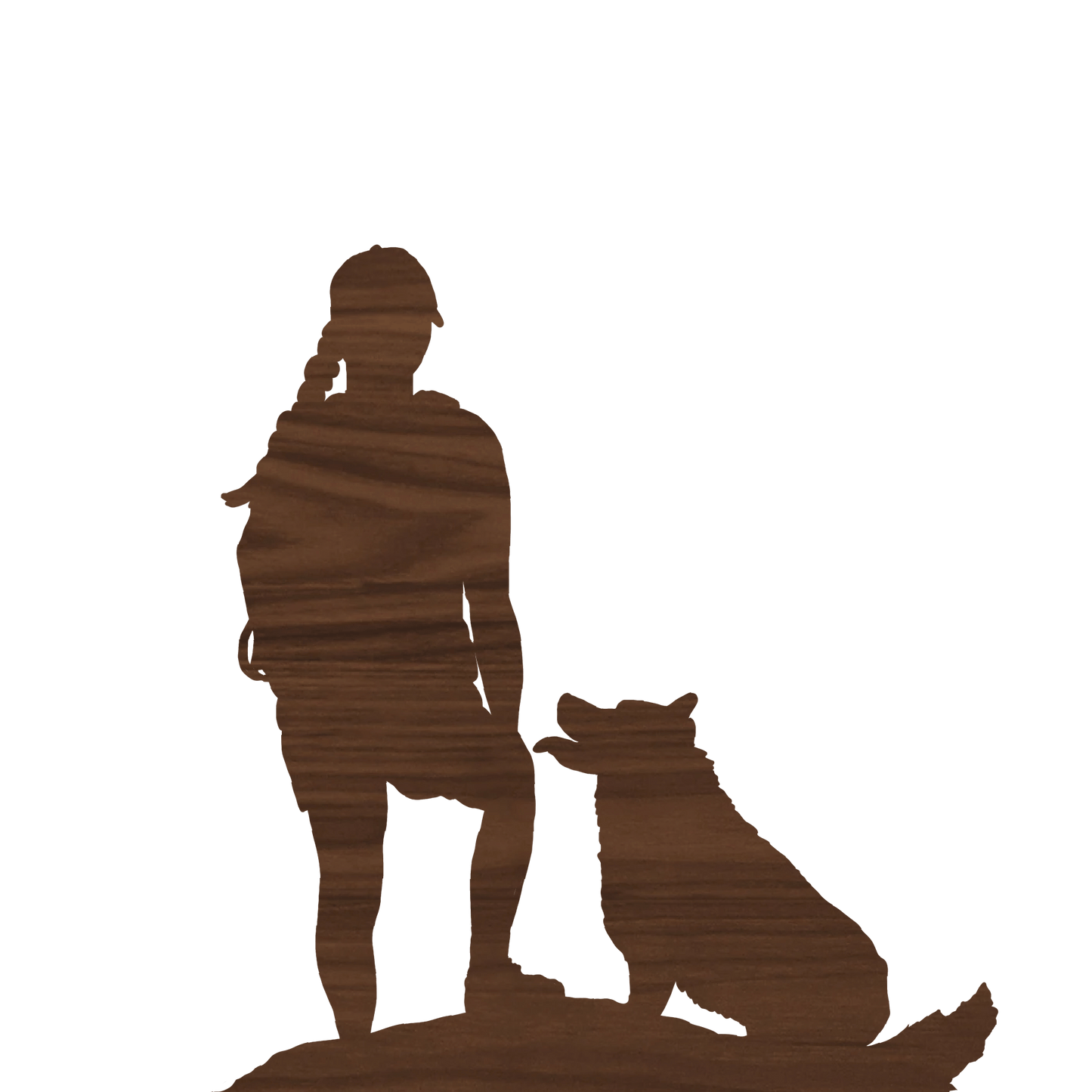 Individual Walnut Silhouette - Havyn