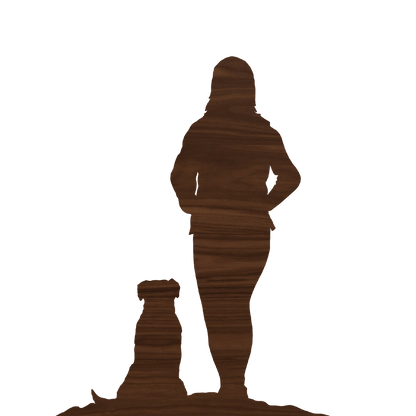 Individual Walnut Silhouette - Havyn