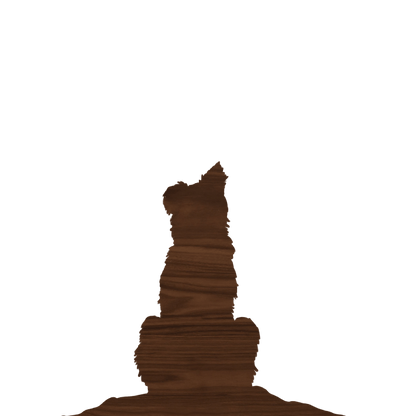 Individual Walnut Silhouette - Havyn
