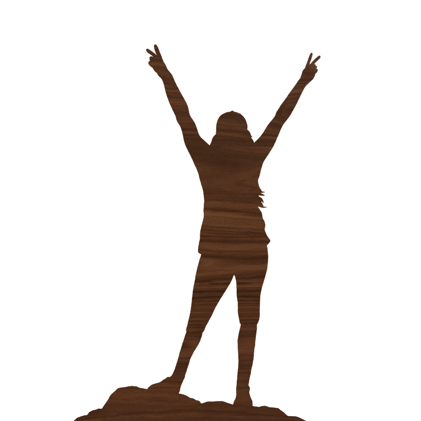 Individual Walnut Silhouette - Havyn