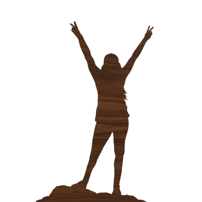 Individual Walnut Silhouette - Havyn