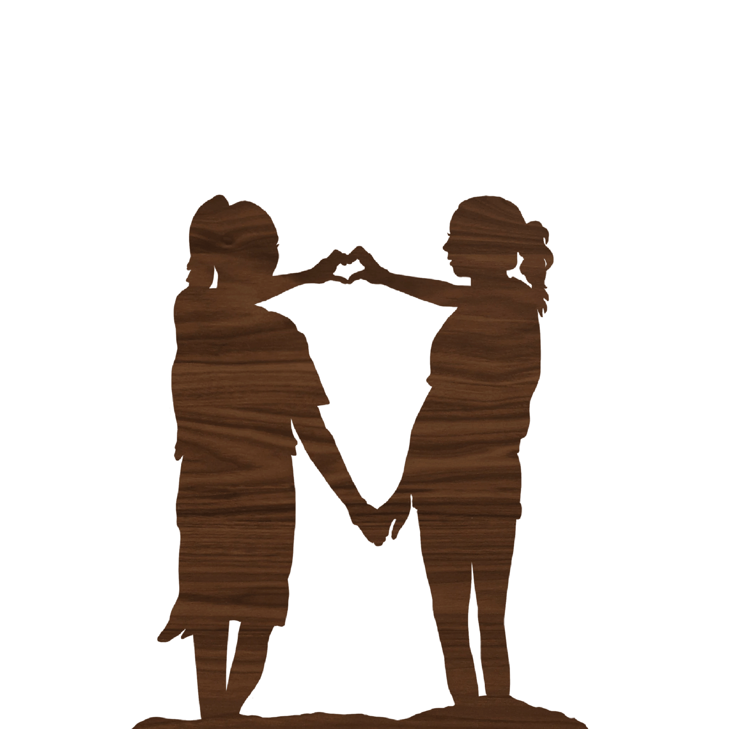 Individual Walnut Silhouette - Havyn