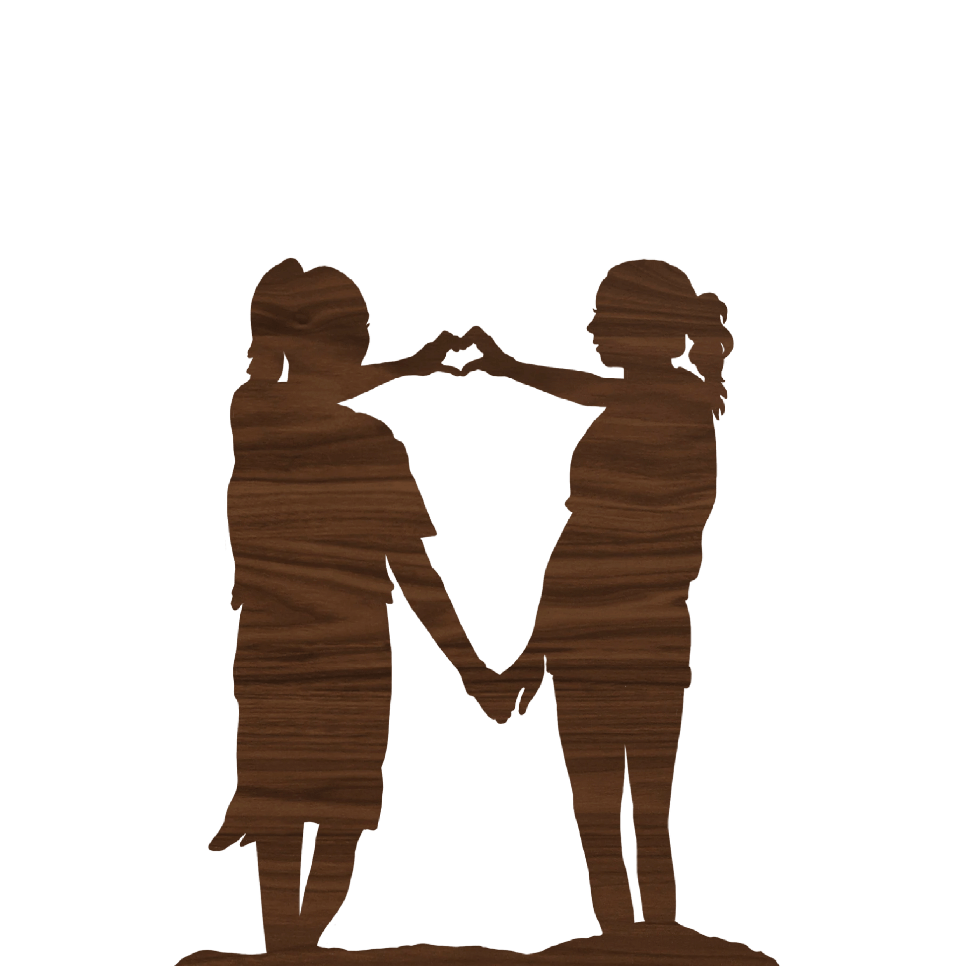 Individual Walnut Silhouette - Havyn