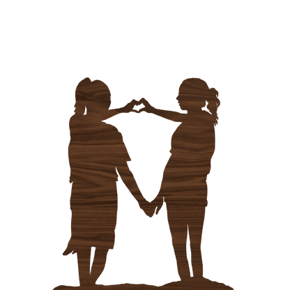 Individual Walnut Silhouette - Havyn