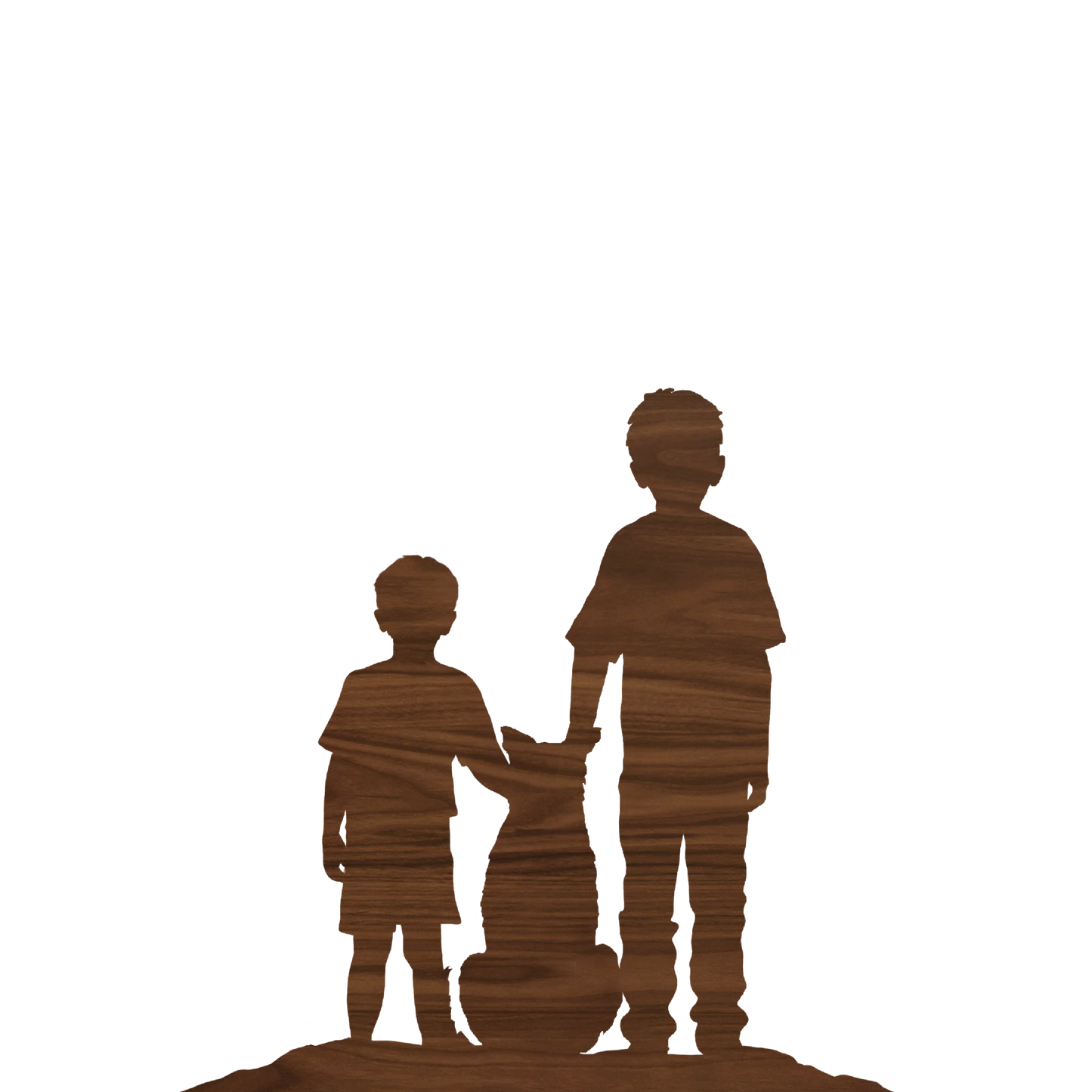 Kids with Dog