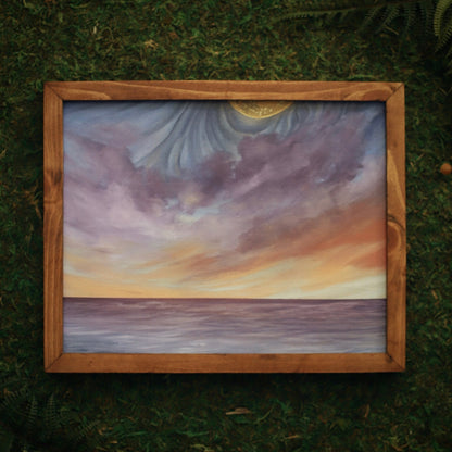 “Lavender Dawn" 8x10" Framed Print - Havyn