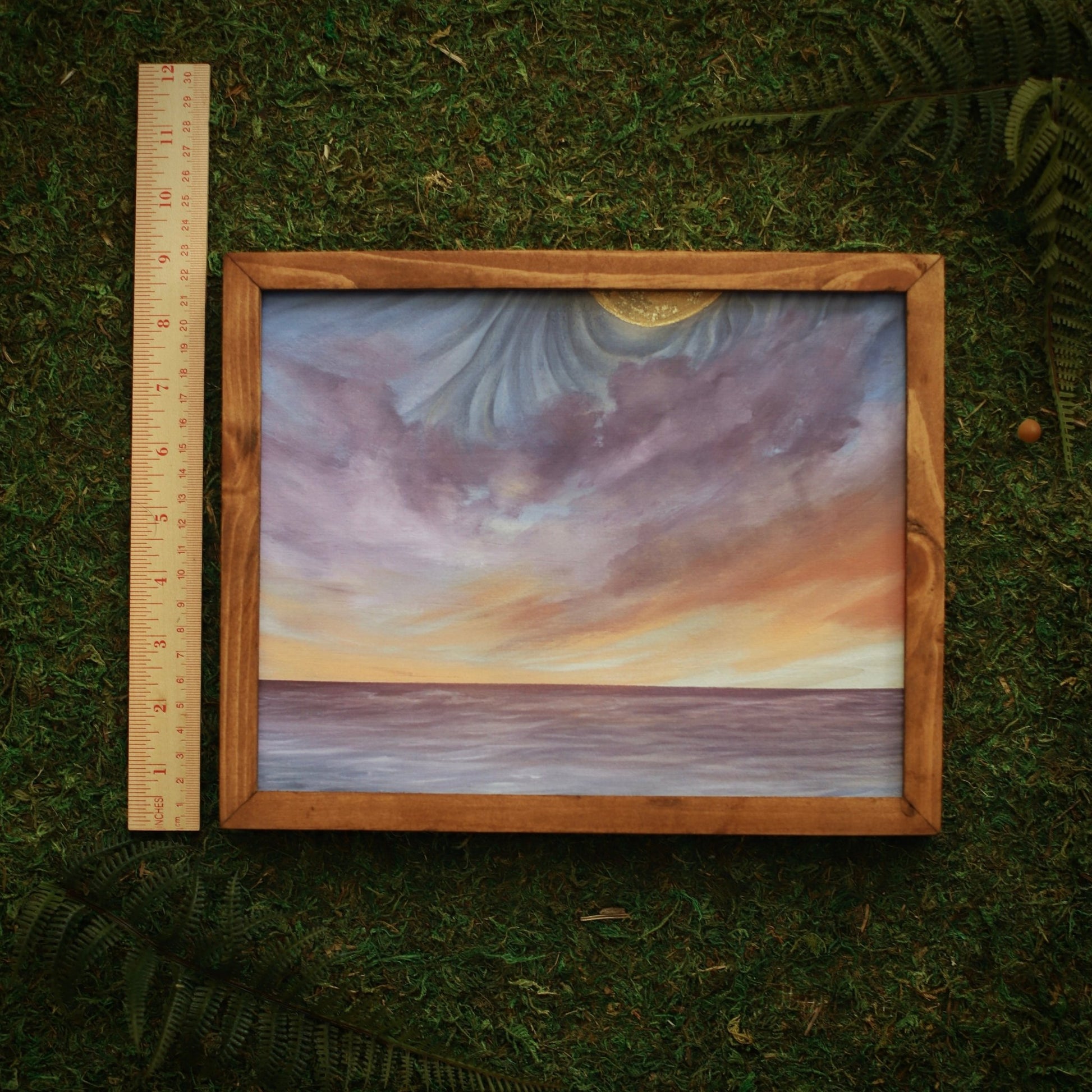 “Lavender Dawn" 8x10" Framed Print - Havyn