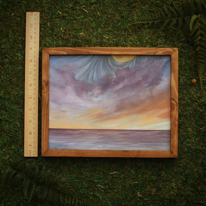 “Lavender Dawn" 8x10" Framed Print - Havyn