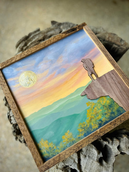 “McAfee Knob Sunrise” 12” Framed Fine Art Print - Havyn