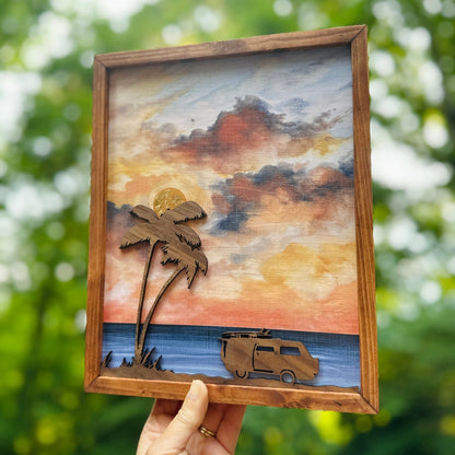 “Mile Zero" 8x10" Framed Print - Havyn