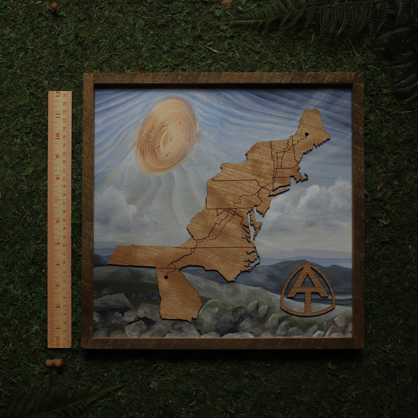 “Mt. Katahdin" Appalachian Trail Framed Print - Havyn