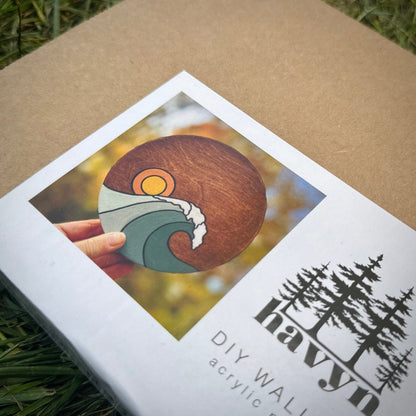 Ombre Wave Acrylic DIY Paint Kit - Havyn