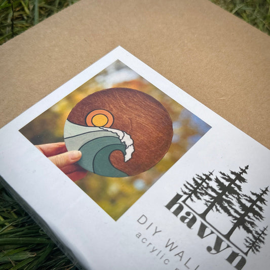 Ombre Wave Acrylic DIY Paint Kit - Havyn