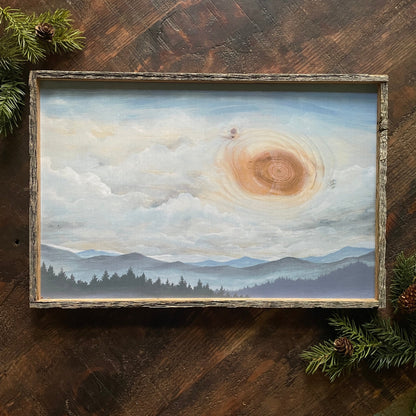 "Perfect Hike" 12x18" Framed Print - Havyn