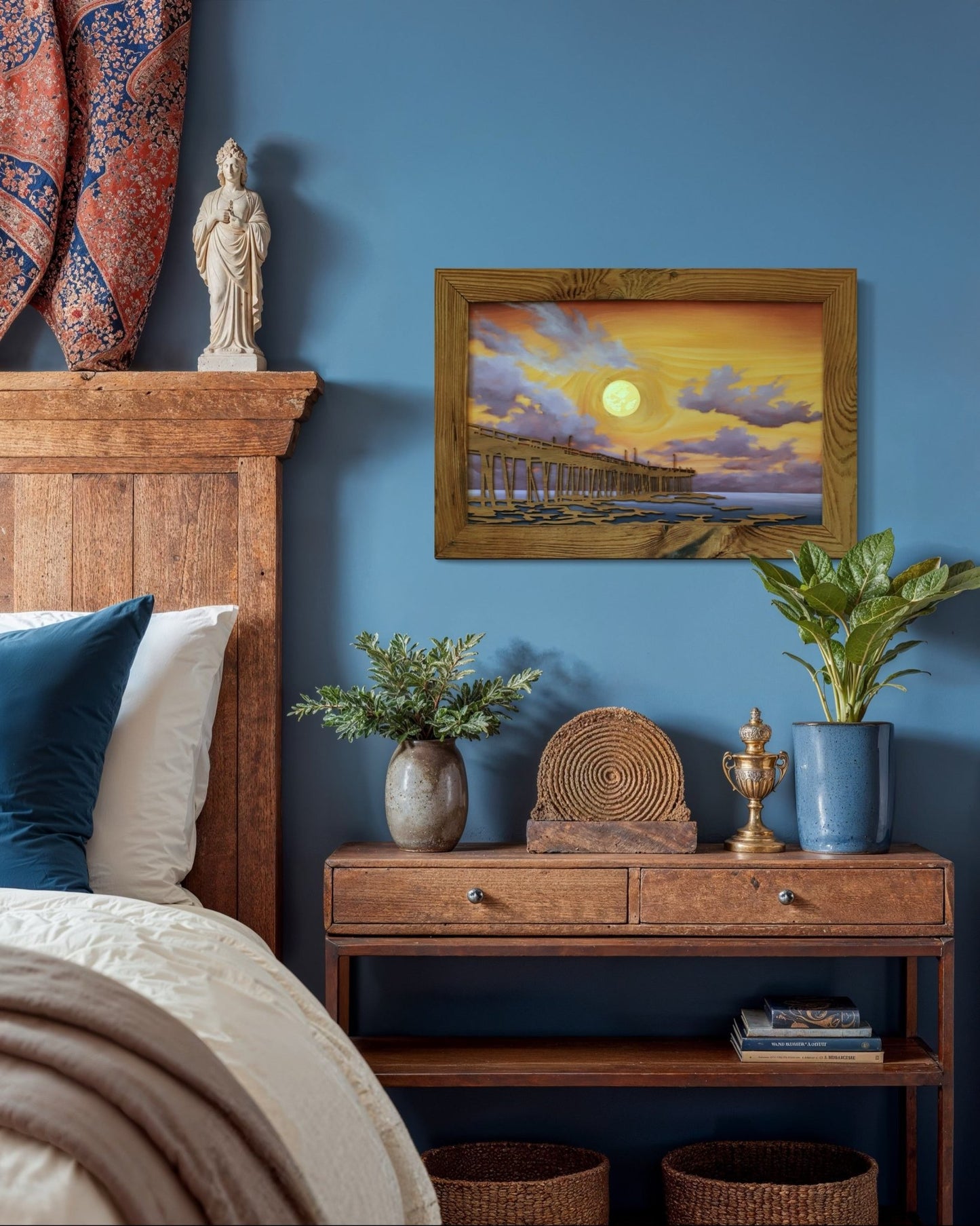 “Pier at Dawn” Original Painting - Havyn