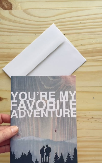 "You're My Favorite Adventure" Card, Autumn Magic