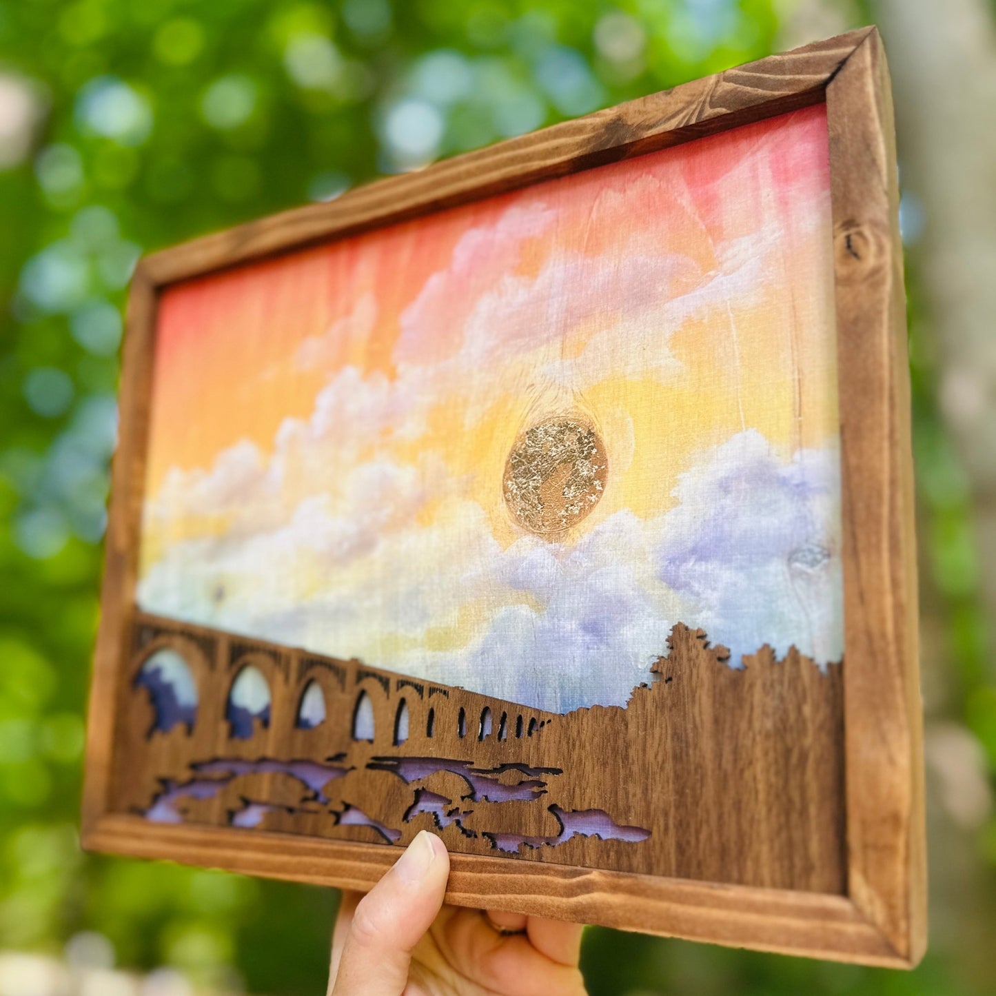 "Richmond Railway Bridge" 10" James River Pride Print - Havyn