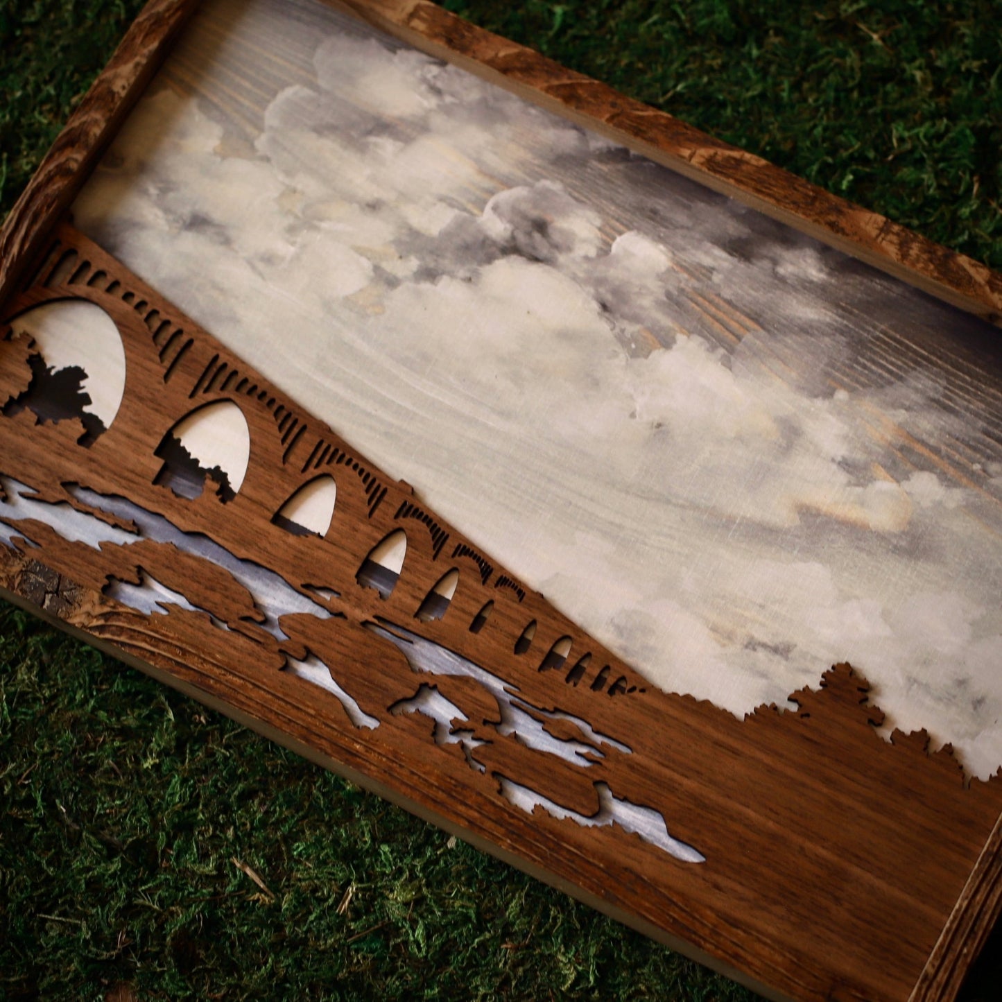 "Richmond Railway Bridge" 15" James River Print - Havyn