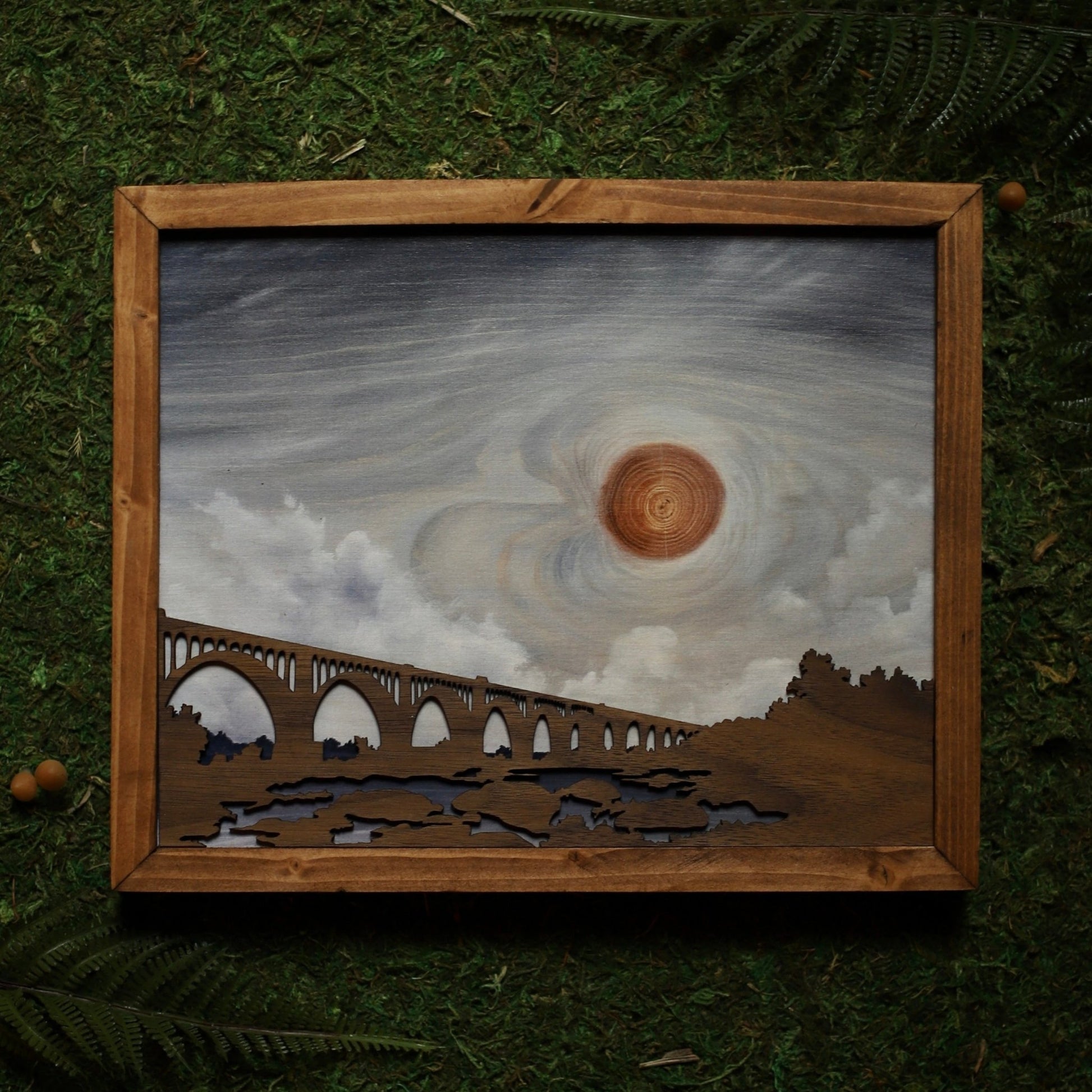 “Richmond Railway Bridge" Framed Print - Havyn