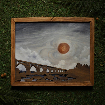 “Richmond Railway Bridge" Framed Print - Havyn