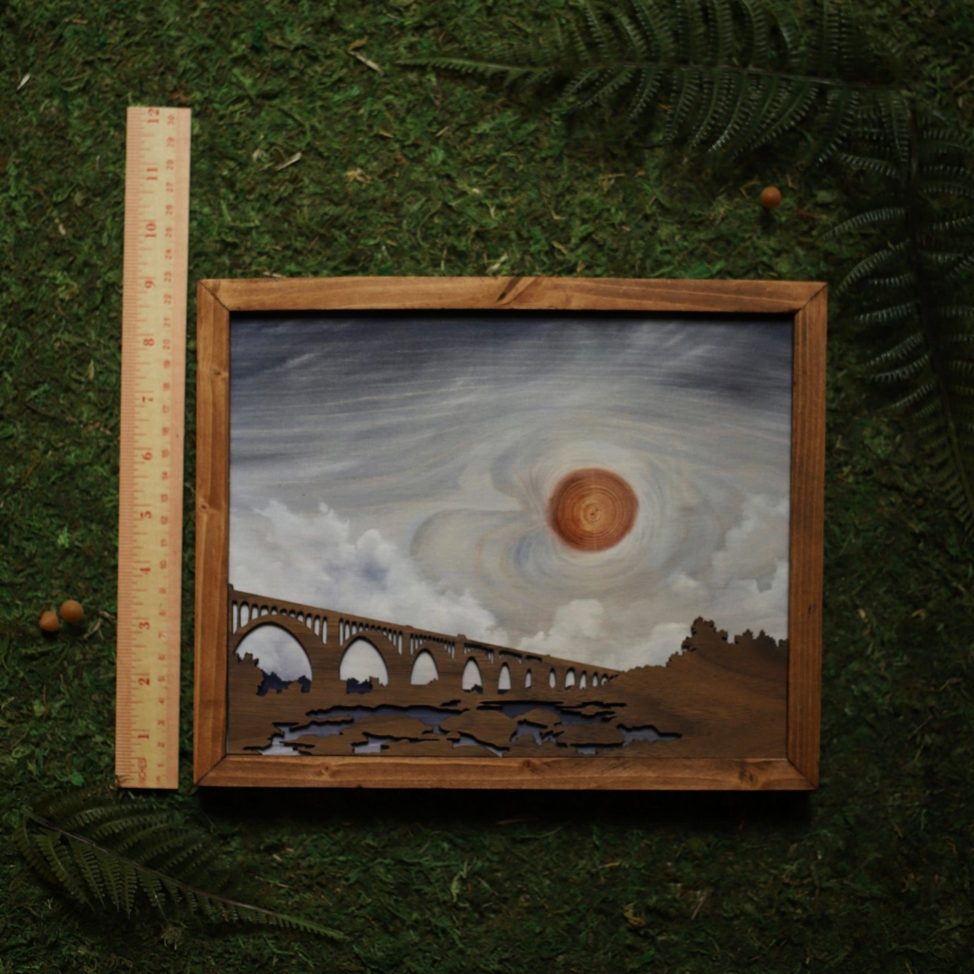 “Richmond Railway Bridge" Framed Print - Havyn