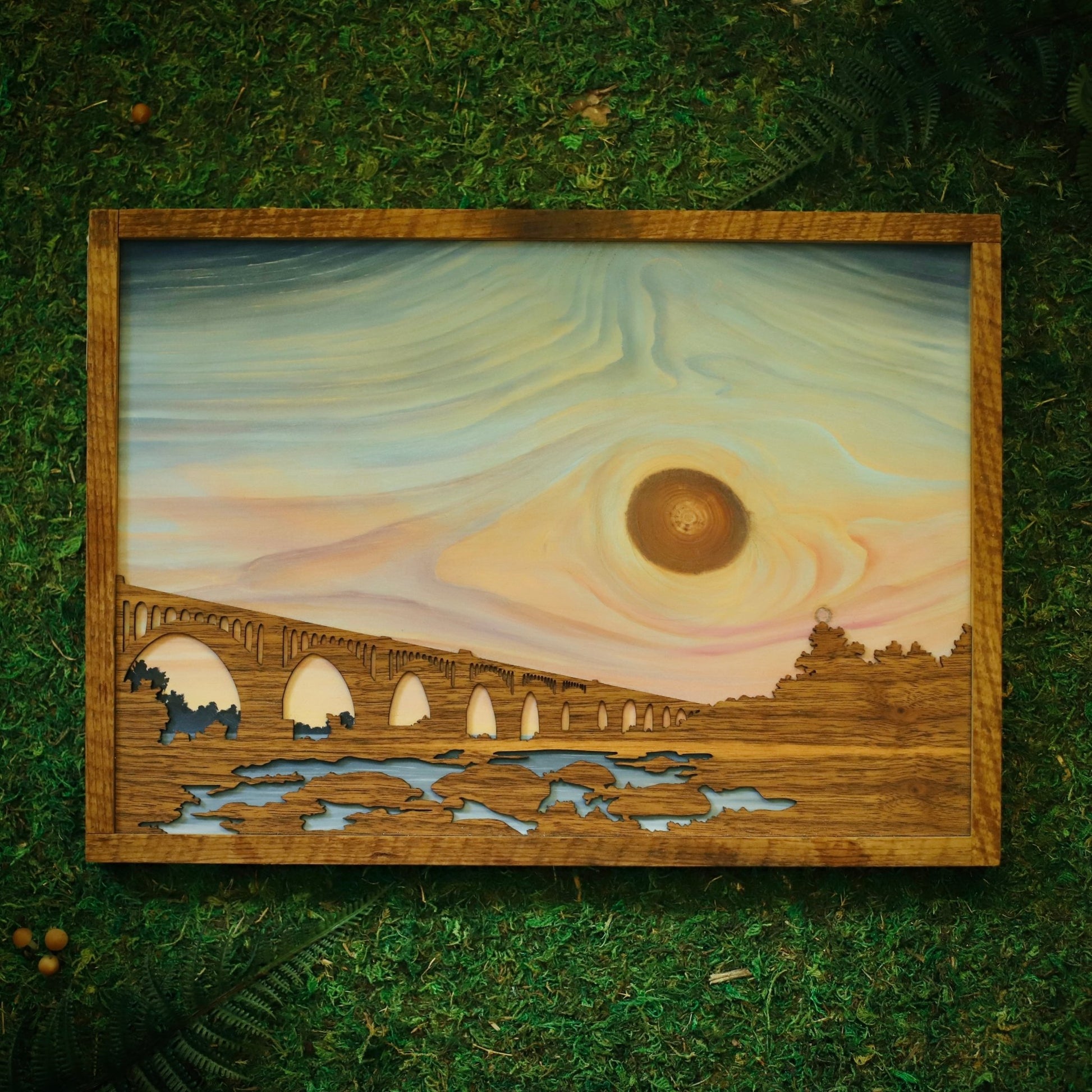 “Richmond Railway Bridge” Original Painting - Havyn