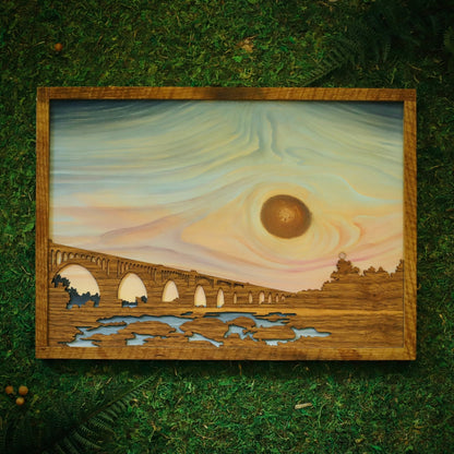 “Richmond Railway Bridge” Original Painting - Havyn