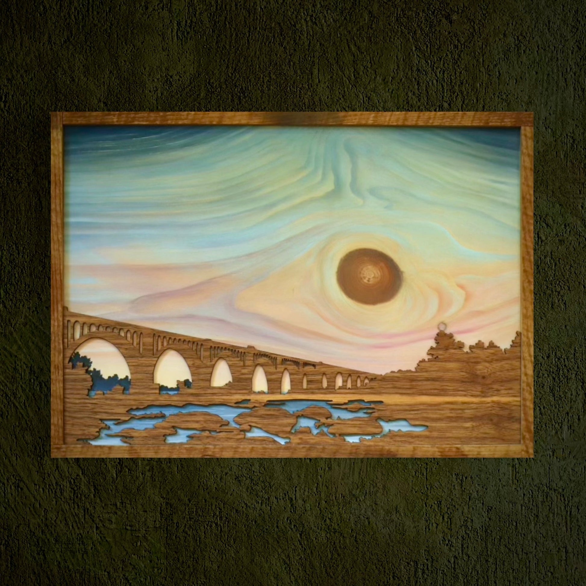 “Richmond Railway Bridge” Original Painting - Havyn