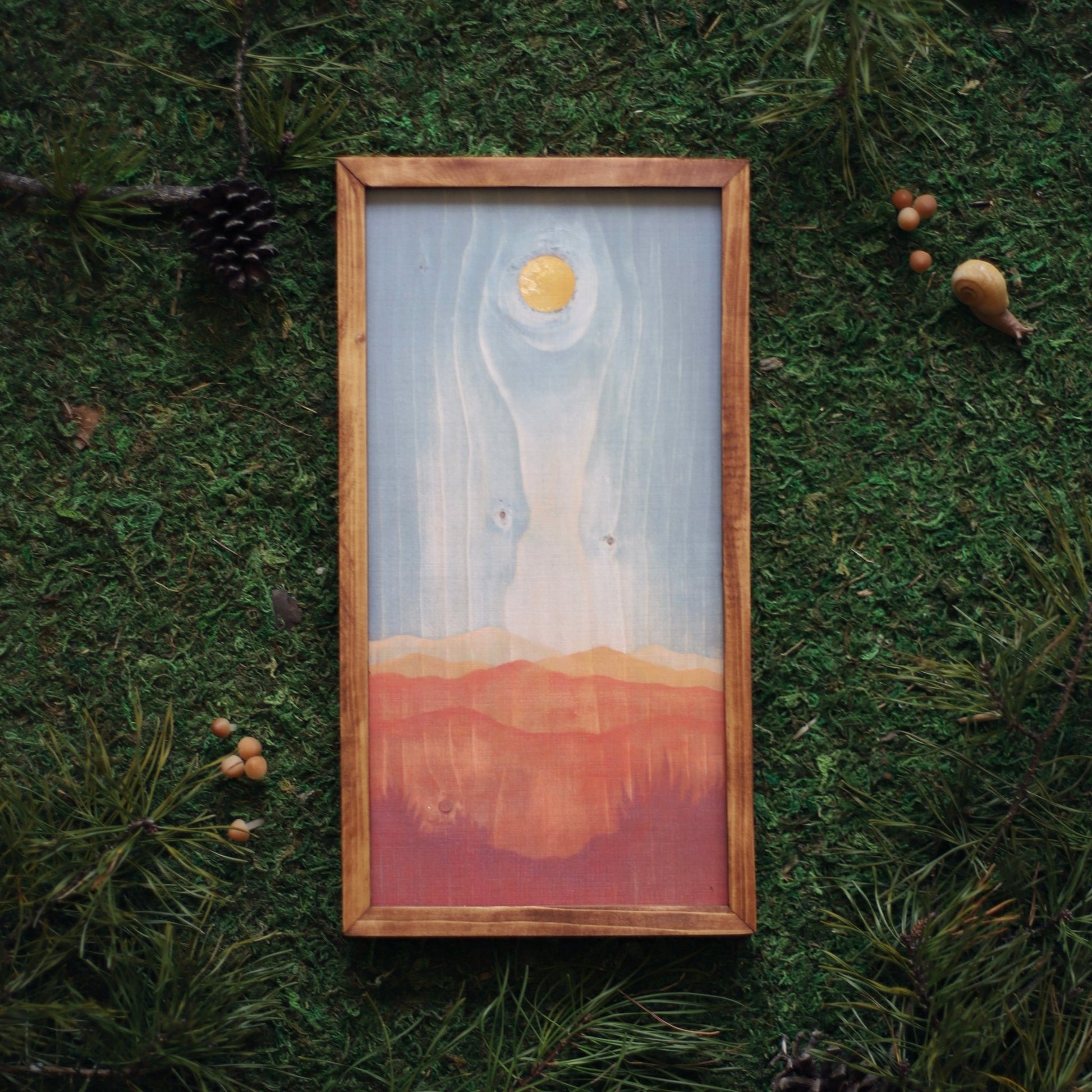 "Southwest Sun" 6x12" Framed Print - Havyn