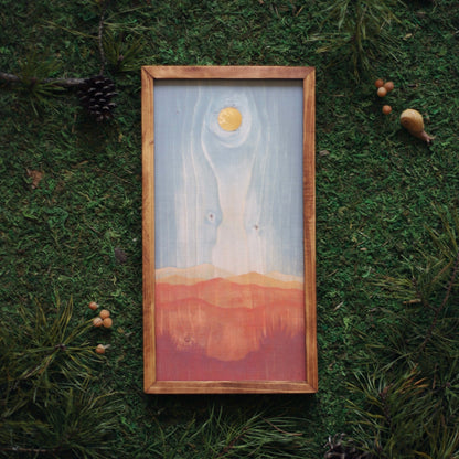 "Southwest Sun" 6x12" Framed Print - Havyn