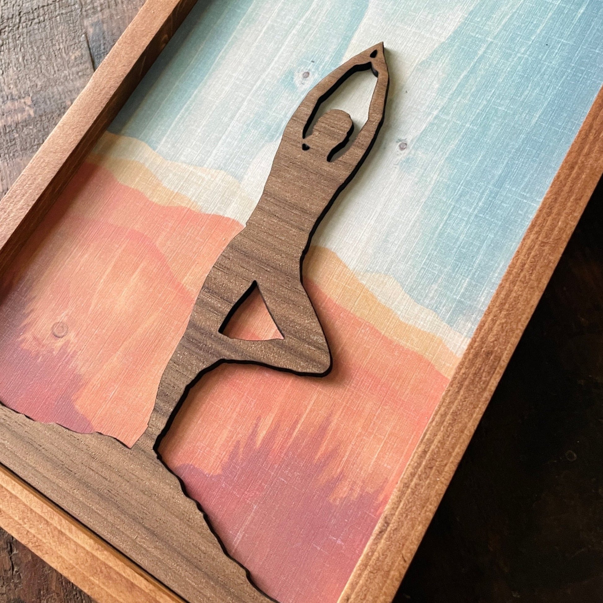 "Southwest Sun" 6x12" Framed Print - Havyn