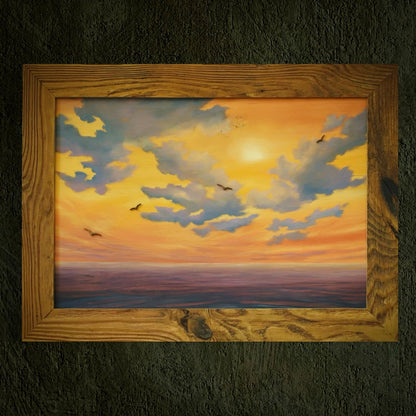 “Sunrise Flight” Original Painting - Havyn