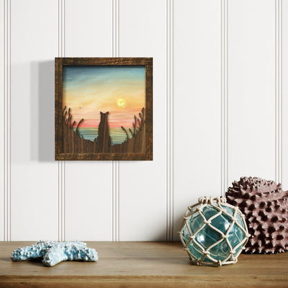 “Watching the Waves Go By” Original Painting - Havyn