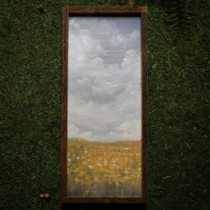 “Wildflower Meadow" 6x15" Framed Print - Havyn