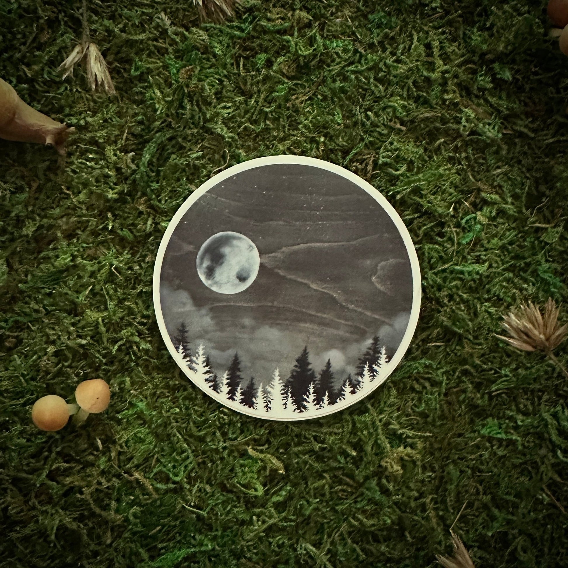 "Wolf Moon" 3" Sticker - Havyn