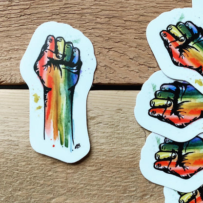 LGBTQ+ Pride Solidarity Sticker