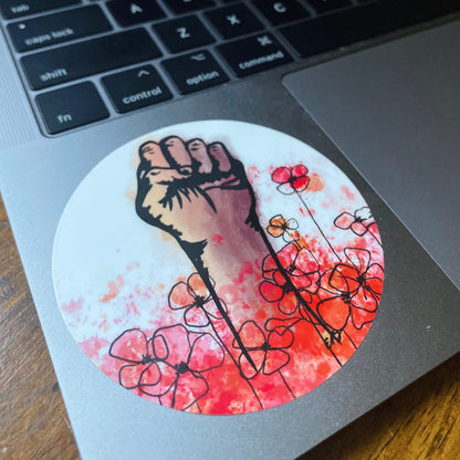 Silence is Violence Solidarity Sticker