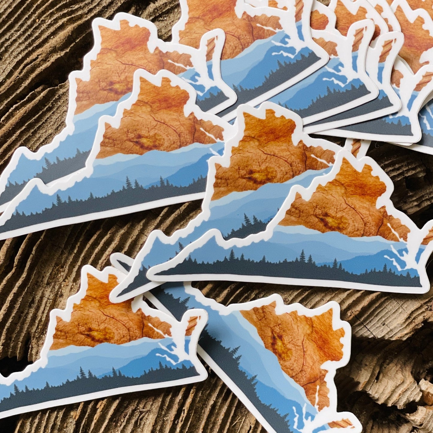 “Blue Ridge Beauty” 4” Sticker - Havyn