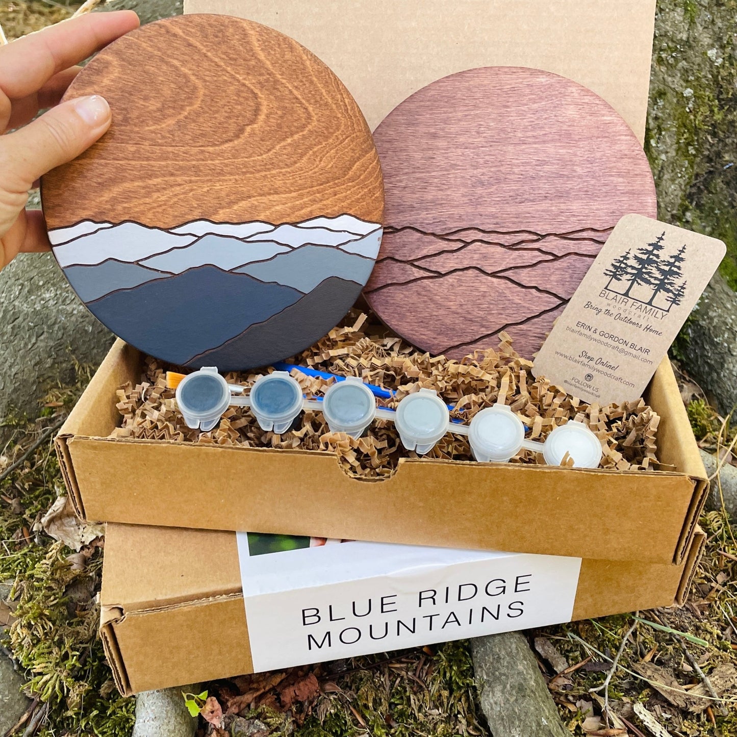 Blue Ridge Mountains Acrylic DIY Paint Kit - Havyn