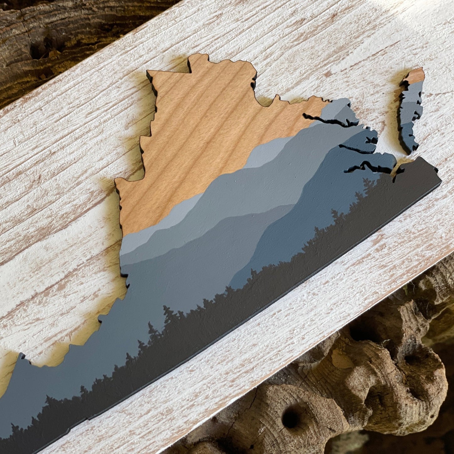 Blue Ridge Virginia Wood Art - Havyn