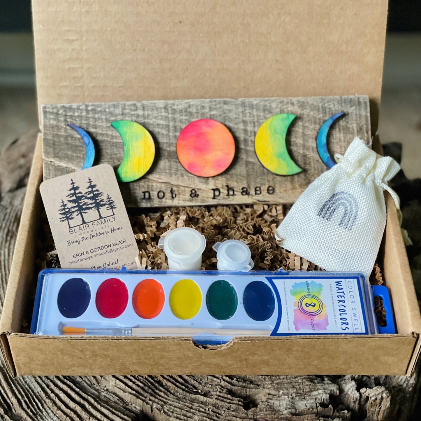 DIY Kit: MINI Not a Phase LGBTQ+ Pride Wall Art - Havyn