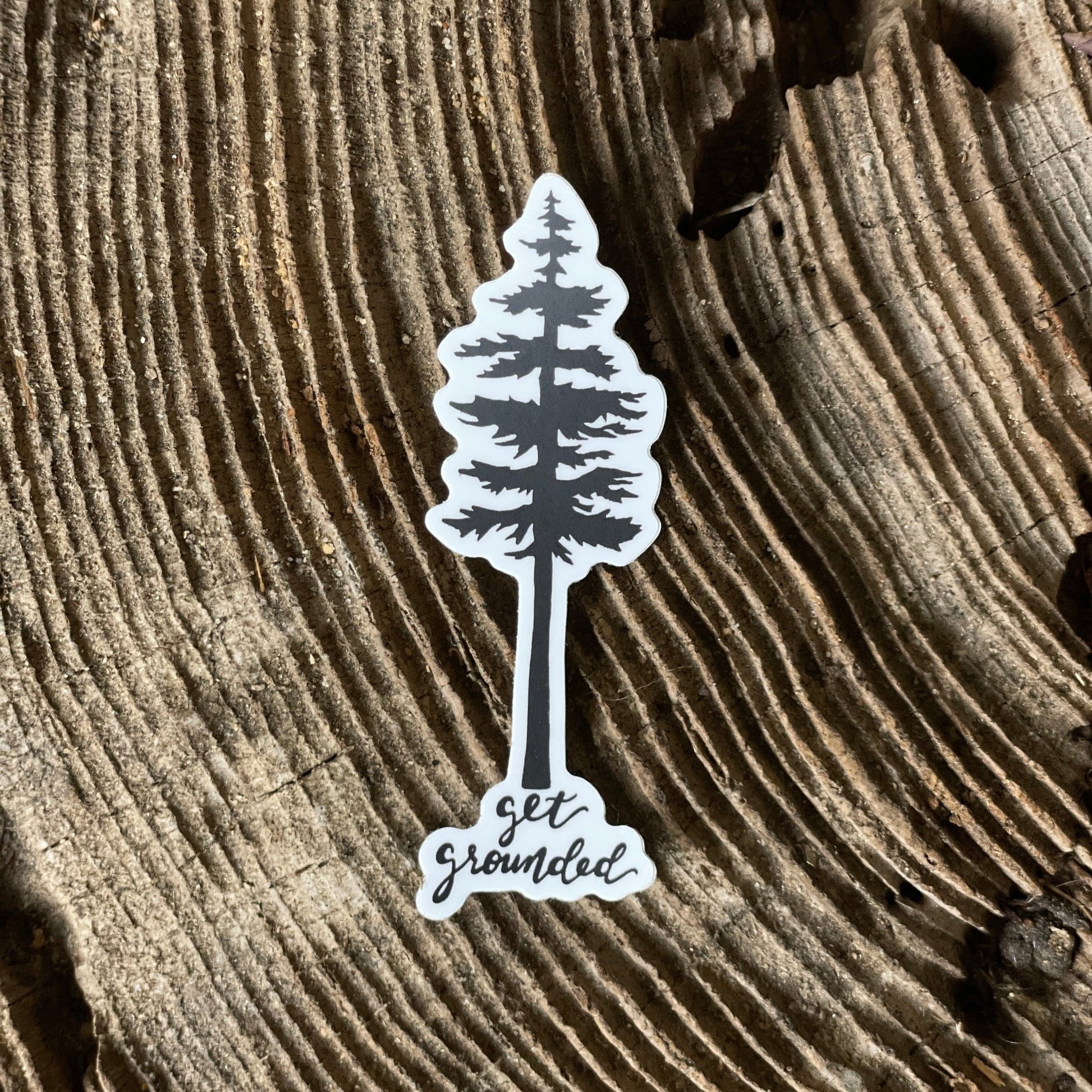 “Get Grounded” 3” Sticker - Havyn