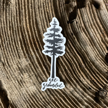 “Get Grounded” 3” Sticker - Havyn