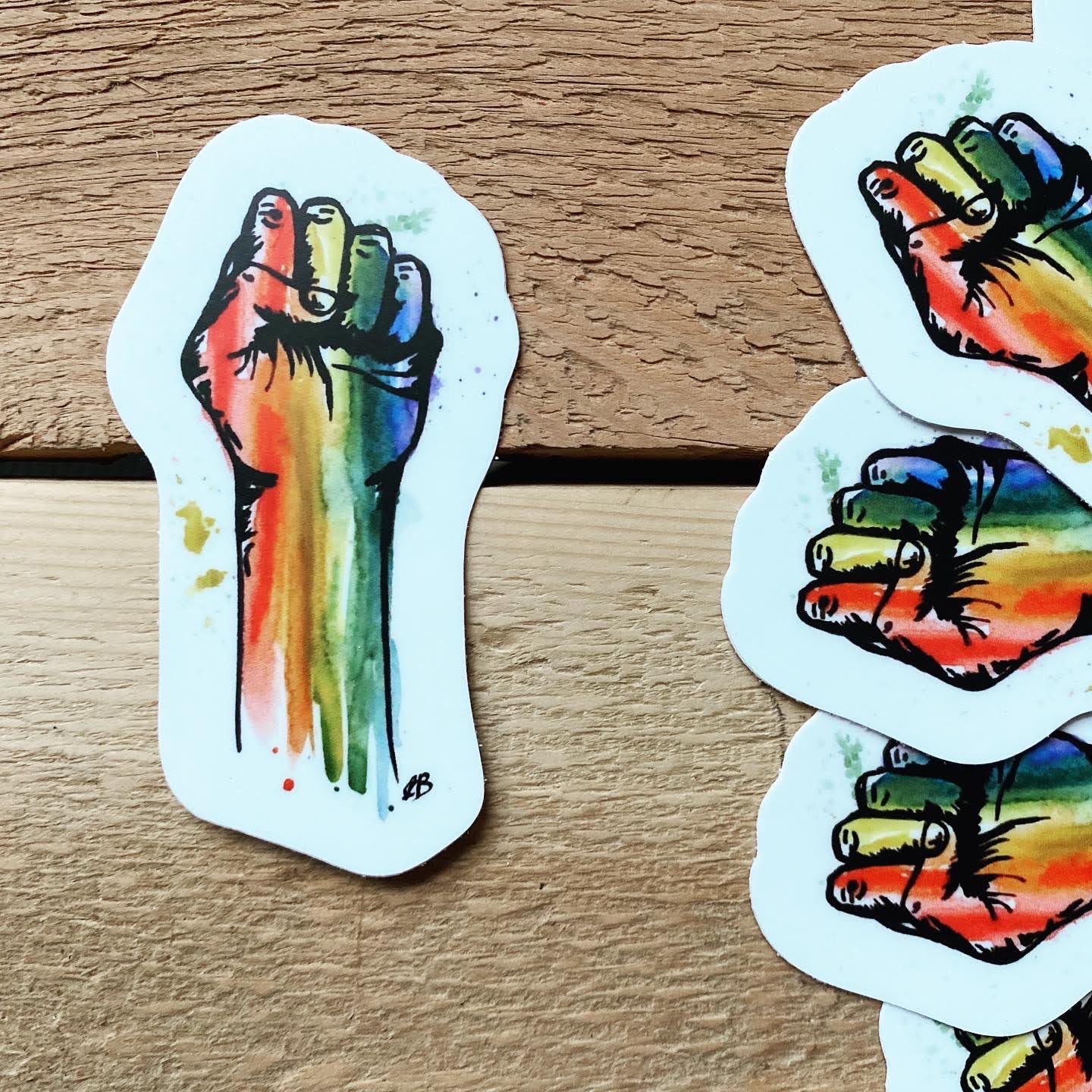 LGBTQ+ Pride Solidarity 3” Sticker - Havyn